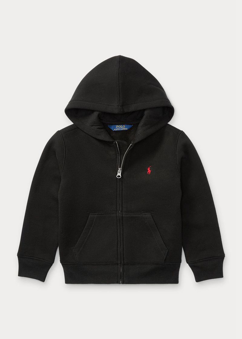 Sudadera Con Capucha Ralph Lauren Niño 1.5-6 Años Cotton-Blend-Fleece Chile Negras BGLUV-2413